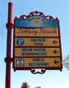 Sign in front of Delray Beach