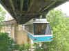 Other monorail car passing our car